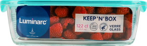 Ємність для харчів прямокутна 1.22л №Р5517 Keep'n'box Luminarc 1шт