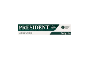 Паста зубна Classic President 75мл