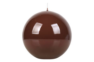 Свічка Meloria Chocolate куля 120мм 995948