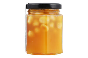 Мед Вулик Selected honey різнотрав`я з фундуком
