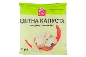 Капуста цвітна швидкозаморожена Fine Life м/у 400г