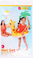 Круг надувной для детей 3-6лет №59221 86x58см Wet set collection Intex 1шт