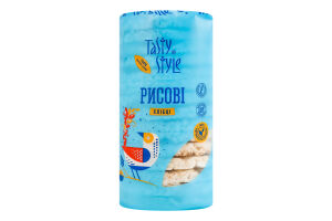 Хлібці рисові хрусткі Tasty Style м/у 110г