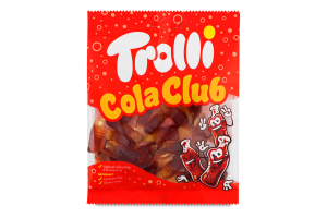 Конфеты жевательные с ароматом колы Trolli м/у 100г
