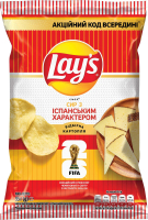 Чипсы картофельные Сыр с испанским характером Lay's м/у 95г