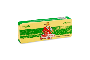 Продукт растительно-сливочный 72.5% Паста Ваш Молочник м/у 400г