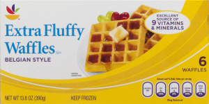 Ahold Waffles Extra Fluffy Belgian Style