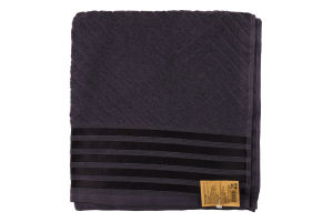 Рушник графітово-сірий махровий 70*140см 500г/м2 GM Textile