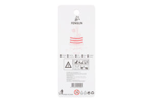 Свічка-цифра срібло 9.5см №KYYW144 Нуль Fenglin 1шт