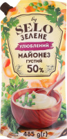Майонез 50% густой Любимый Selo Зелене д/п 485г