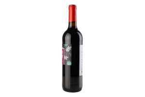 Вино червоне н/солодке 10,5% 0,75л Campo de Flor