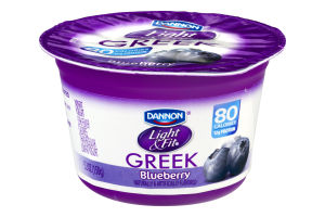 Dannon Light & Fit Greek Nonfat Yogurt Blueberry