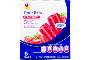 Ahold Fruit Bars Strawberry - 6 CT