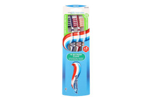 Щетка зубная medium In-between clean Aquafresh 3шт