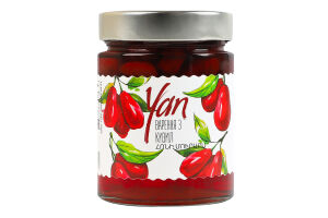 Варення з кизилу Yan с/б 300г