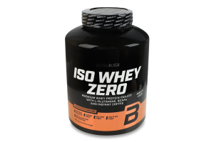 Добавка к рациону питания порошковая ароматизированная со вкусом латте Iso whey zero BioTechUSA 1.816кг