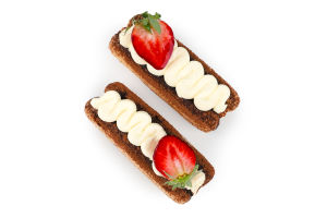 Тістечко кава-полуниця 70г