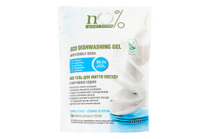 Еко гель для миття посуду з харчовою содою No% Green Home 500мл