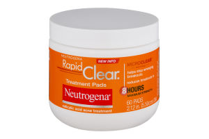 Neutrogena Rapid Clear Acne Treatment Pads - 60 CT