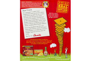 Annie's Homegrown Cheddar Squares