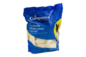 Companion Rawhide Chew Chips for Dogs 32 OZ