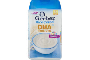 Gerber Rice Cereal DHA & Probiotic