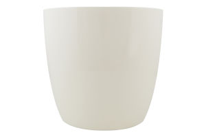 Горщик квіт. Don-Plast AGA 20 см кремовий DA 20 И419 (Польща)