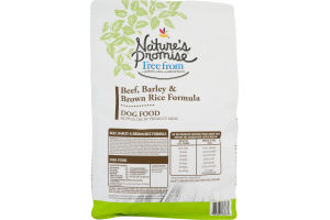 Nature's Promise Dog Food Beef, Barley & Brown Rice