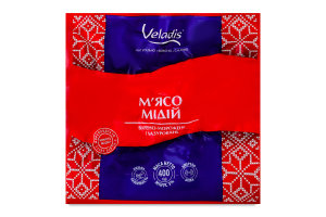 Мясо мидий глазированное Veladis в/м в/у 400г