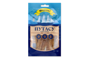 Путассу сушеная соленая Морські м/у 36г