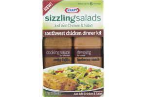 Kraft Sizzling Salads Southwest Chicken Dinner Kit
