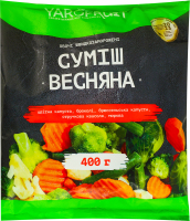 Суміш овочева швидкозаморожена Весняна Yarofruit м/у 400г