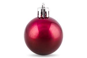 Прикраса ялинкова Куля пластикова 4см асорт 952073