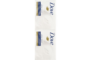Dove Engraved Beauty Bar White - 6 CT