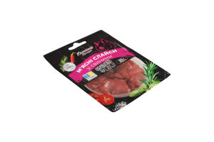 Слайсы мясные из свинины Snack&Go Ювілейний Преміум с/к лоток 0.05кг