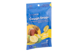 CareOne Cough Drops Honey Lemon - 30 CT