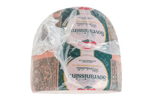 Ковбаса варена Мортаделла Совраніссіма з фісташками Гальбані (Вакуум. уп. 1,5 кг)