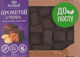 Конфеты глазированные мягкий грильяж Прометей Stimul к/у 330г