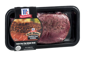 McCormick Angus Beef Top Sirloin Seasoned With Grill Mates Montreal Steak Seasoning