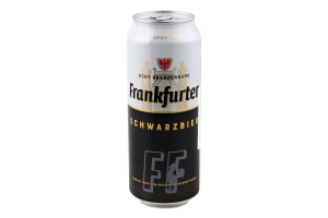Пиво Frankfurter Schwarzbier 0,5л з/б 5% И215 (Німеччина)