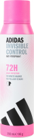 Дезодорант-антиперспірант для жінок спрей Invisible control Adidas 150мл