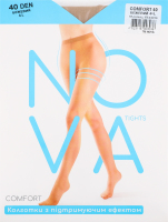 Колготки жіночі Nova Comfort 40 бежевий р.4
