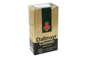 Кава смажена мелена Classic Dallmayr м/у 500г