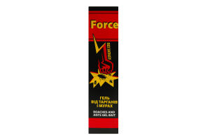 Гель від тарганів і мурах Force 75мл