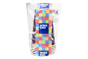 Стаканы бумажные 350мл Weekend 6шт