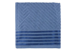 Рушник сталево-синій махровий 70*140см 500г/м2 GM Textile