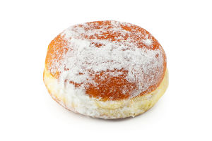 Пончики с абрикосовым джемом