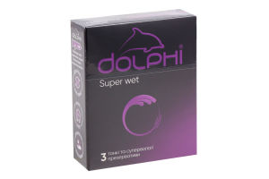 Презервативи Супер Вет 3шт Долфі