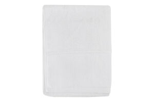 Рушник Міладо білий махровий велюр 50*90см 550г/м2 ГМ Текстайл