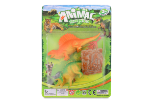 Набір іграшковий для дітей від 3років 19х14см №ZJM231110260 Динозаври Ningbo Union Point Imp&Exp Co. Ltd 1шт